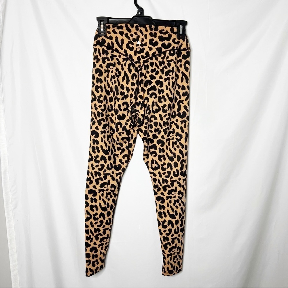 Balance Athletica Vitality Cheetah Print Kingdom Athletic Workout Leggings Med - Picture 2 of 4
